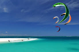 Kitesurfing en el caribe